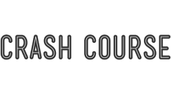 The image shows the words "CRASH COURSE" in bold, uppercase, outlined black letters on a transparent background, perfect for materials related to Operation Outbreak.