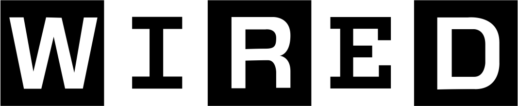 A minimalist black and white illustration of a dog sitting upright with its head tilted slightly upward and its tail curving along the ground.